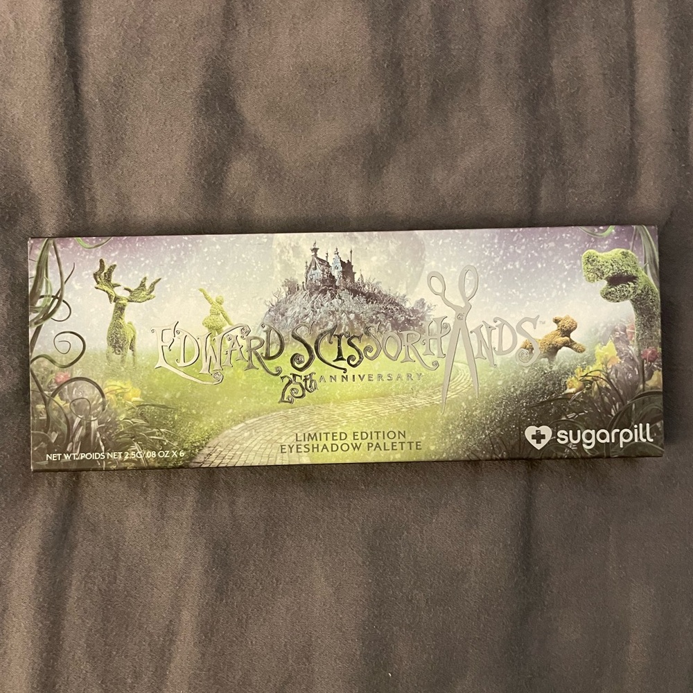 Sugarpill Edward Scissorhands Eyeshadow Palette